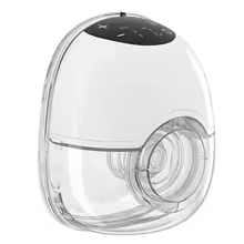 McAdo Wearable Breast Pump 180ML Hands Free Electric Portable Breast Pump BPA-free with LED Display 4 Modes & 12 Levels