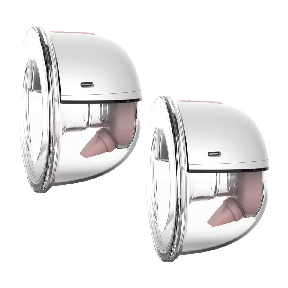 McAdo Wearable Breast Pump Hands Free Electric Portable Wearable Breast Pumps BPA-free Breastfeeding Milk Collector