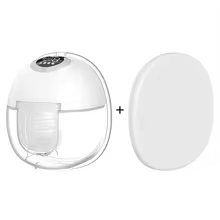 McAdo S32 Wearable Breast Pump - Upgraded Hands-Free Pump with Breast Massage Mode & BPA-Free with Dust-Proof Cover