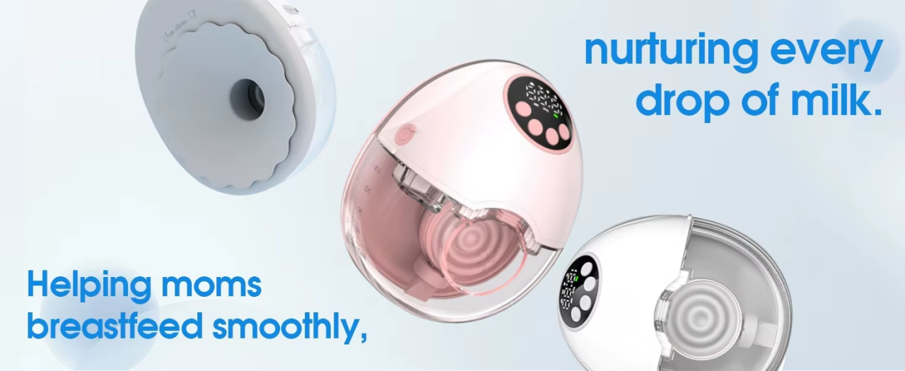McAdo Breast Pump Electric Handsfree BPA Free With Heating & UV Sterilize Lid Optional Wireless Upgrade Wearable Breastfeeding Pump